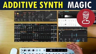 Additive Synthesis Magical Mystery Tour // Pigments 3, Razor, Loom & Alchemy Resynthesis Tutorial