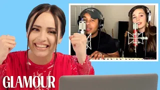 Sofia Carson Watches Fan Covers on YouTube | Glamour