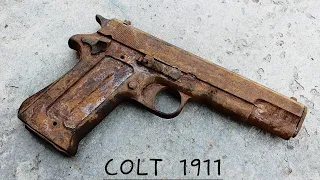 Restoring a rusty Colt 1970 .30 Caliber |Gun Restoration