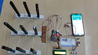 IoT Transmission line Fault identification system using Arduino UNO ESP8266 Blynk app notification