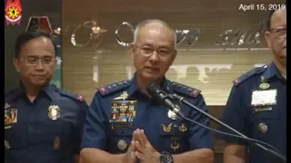 PNP chief warns drug lords: Drug war to be relentless amid Holy Week