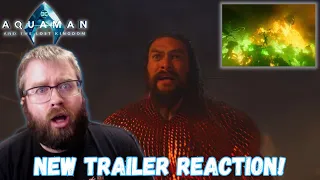Aquaman and the Lost Kingdom -  New Trailer REACTION!!!