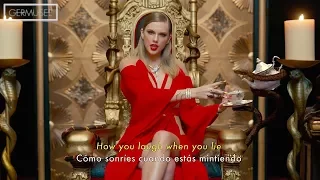 Taylor Swift - Look What You Made Me Do (Subtitulada en Español/Lyrics) [Official Video]
