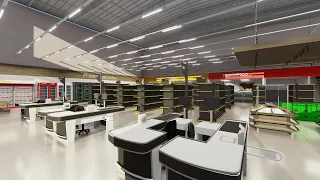 Projeto Supermercado  - SuperMercado Dionisio - Projeto 3D - Maqmaster