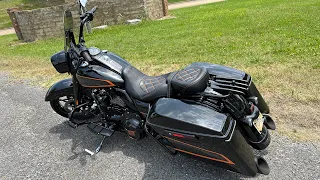 Harley Road King Special Black Apex. Let’s Ride