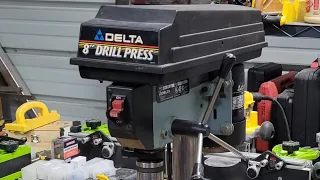 Delta 8" Drill Press 11-950 Rust Removal