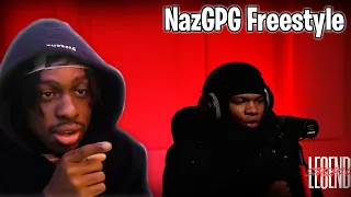 Romani Reacts To  NazGPG - Freestyle | Open Mic @ Studio Of Legends