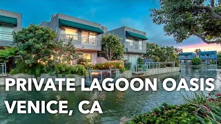 Private Lagoon Oasis in Venice, CA | 650 Harbor St Home Tour