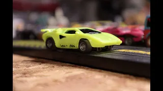 Slot Car video with a Canon M50 Mark II