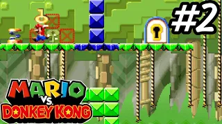 Mario vs Donkey Kong - Прохождение Часть  2 - Мир 2 (GBA)