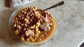 almoço na casinha de taipa mungunzá comida típica do sertão nordestino