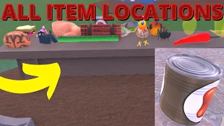 ALL ITEM LOCATIONS IN ROBLOX WACKY WIZARD