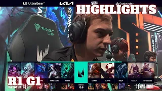 G2 vs MAD - Game 1 Highlights | Round 1 LEC Spring 2023 Playoffs | G2 Esports vs Mad Lions G1