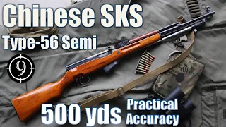 Chinese SKS • Type56 "Semi" to 500yds: Practical Accuracy