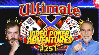 Show Us The Ultimate X Bonuses! Video Poker Adventures 251 • The Jackpot Gents