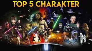 Top 5 Charakter aus der Star Wars Saga! [Kanon]