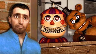 Hiding amongst a FNAF APOCALYPSE! - Gmod Hide and Seek