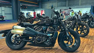 New 10 Harley Davidson Motorcycles at Vive la Moto in Madrid 2022
