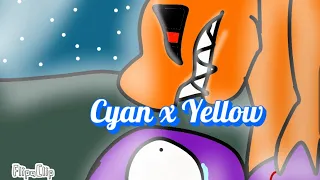 Cyan x Yellow 5 Orange attack Purple