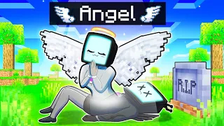 TV WOMAN DIED and became an ANGEL in Minecraft!