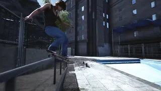 Another SMOOTH realistic lines and tricks in Session Skate Sim (skate ASMR)