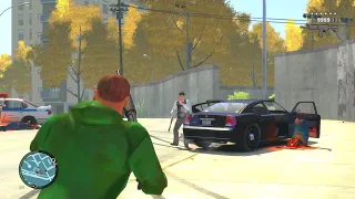 GTA 4 - CJ's Six Star Cop Battle + Escape #6