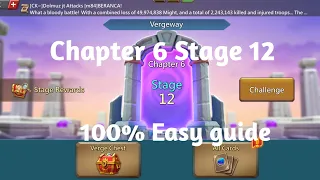 Lords mobile Vergeway chapter 6 Stage 12 easiest guide