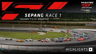 HIGHLIGHTS | Race 1 | Sepang | Fanatec GT World Asia 2023