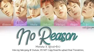 Monsta X (몬스타엑스) – No Reason (Color Coded Lyrics Eng/Rom/Han/가사)