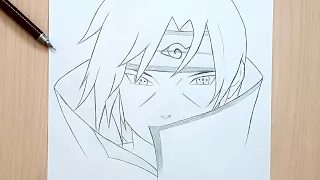 How to draw Itachi : Itachi from naruto step-by-step | Tutorial