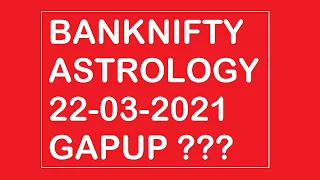 22- March-2021View || NIFTY / BANKNIFTY Financial Astrology Analysis