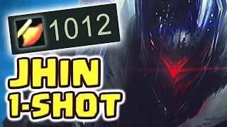 1000 AD NEW PROJECT: JHIN JUNGLE SPOTLIGHT | THE LEGENDARY 1 SHOT |HOW IS THIS POSSIBLE?! Nightblue3
