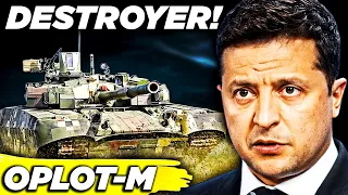 Ukraine's Oplot-M Just TOTALLY DESTROYED Russian T-90 Tank!