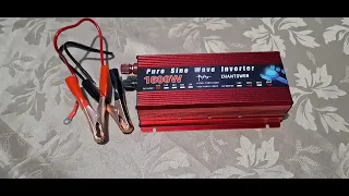 inversor 1600w onda senoidal pura da china