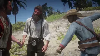 RDR2 - What happens if you walk too slowly on Guarma?