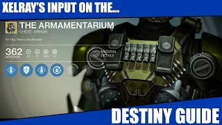 Destiny - The Armamentarium - Guide and Info. Exotics Episode 19