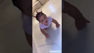 YAILIN LAS MÁS VIRAL LLORA EN SHOCK SU HIJA CATTLEYA DICE MAMÁ POR PRIMERA VEZ 😱😍 #shorts