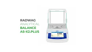 Radwag Analytical Balance AS X2 PLUS - Lasec® Training Video