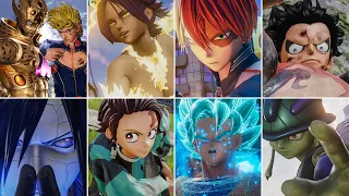 Jump Force - All New Characters Ultimate Attacks & Transformations! (4K 60fps)