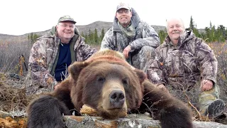 Alaskan Yukon Moose and Grizzly Hunt Part 2