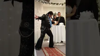 Elvis at our wedding!