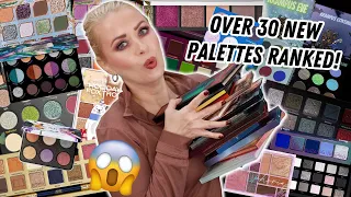 RANKING ALL THE NEWEST EYESHADOW PALETTES of 2023 | Over 30 RANKED | Steff's Beauty Stash