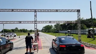 Arrancada CLA250 vs Audi TT 201 metros (Drag Race)