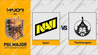 NAVi проти TheMongolz | Мапа 1 Mirage | PGL CS2 MAJOR COPENHAGEN 2024 - Elimination Stage