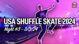 USA Shuffle Skate March 2024 Night #3 at Sparkles Hiram 3.3.24