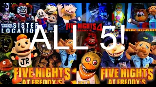 ALL 5 OF SML FNAF VIDEOS!