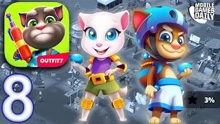 TALKING TOM CAMP Gameplay Part 8 - Episode 3 (iOS Android)
