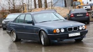 Жмурки BMW 540i E 34. Когда в автомобиль вкладываешь душу - он дарит эмоции!