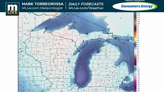 Michigan Weather Forecast  - Monday, October 18, 2021