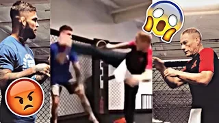 Jean Claude Van Damme frappe le champion de l'UFC en plein visage de Cody Garbrandt - ActuFight #1